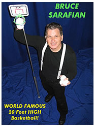 Bruce Sarafian World Record Juggler